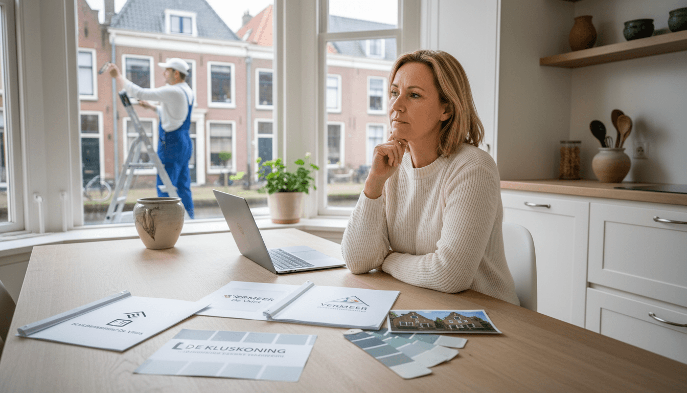 Schilder vinden in Nederland: hoe vergelijk je offertes slim?